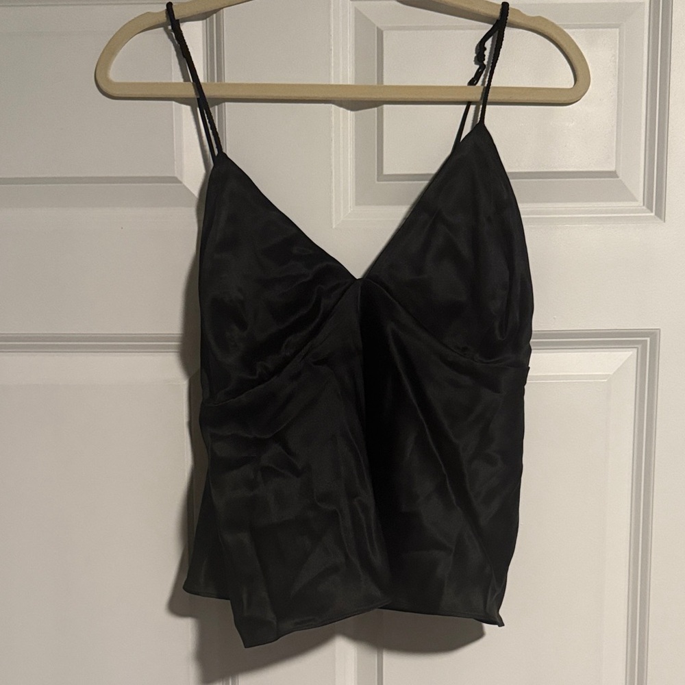 SKIMS Black Silk Women's Cami